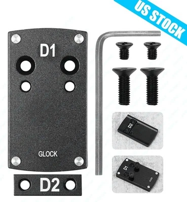 Pistol Handgun Glock Mount Plate for VORTEX VENOM and VIPER Micro Red Dot Sight