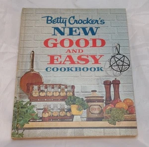 Betty Crockers New Good and Easy Cook Book 1st Edition 8th Printing 1962 Vintage - Picture 1 of 7