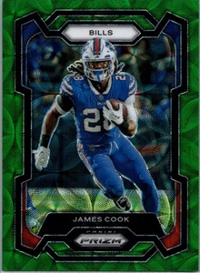 2023 Panini Prizm - James Cook #30 Green Scope Prizm /75 - Picture 1 of 2