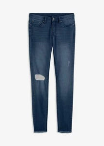 Neu Super Skinny-Jeans Low Waist Gr. 50 Dunkelblau Damen Skinnyjeans Hose Pants - Bild 1 von 1
