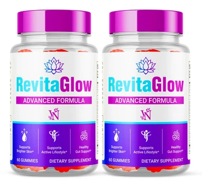 RevitaGlow Gummies – Revita Glow 口腔护肤配方 适合健康 120 木乃伊 — 第 1/4 张图片