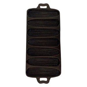 Vintage Gusseisen Maisbrot Pfanne BSR Birmingham Herd & Herd 7 Ohren mit Griffen 7SB - Bild 1 von 4