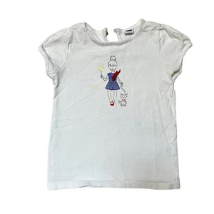 Janie And Jack Sparkler Girl Tee Size 4 - Picture 1 of 6