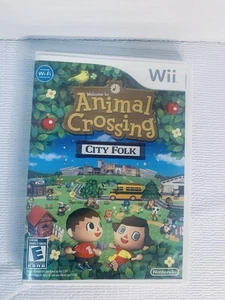 Animal Crossing: City Folk Nintendo Wii 2008 CIB komplett mit Handbuch - Bild 1 von 3