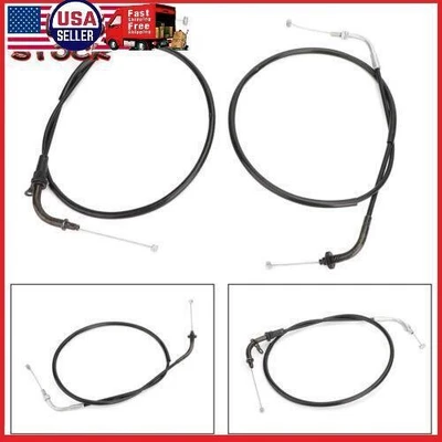 Throttle Cable Wires For Yamaha XVS400 DS400 V-star 96-12 / XVS650 V-star 98-15 - Image 1 of 4
