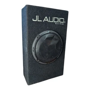 JL Audio 8W3V3-4 Subwoofer In Housing Thin Compact Car Stereo Sub Woofer - Picture 1 of 7