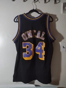 Camiseta deportiva de Los Angeles Lakers Shaquille O'Neal Mitchell N N Ness NBA Swingman 1996-97 - Imagen 1 de 7