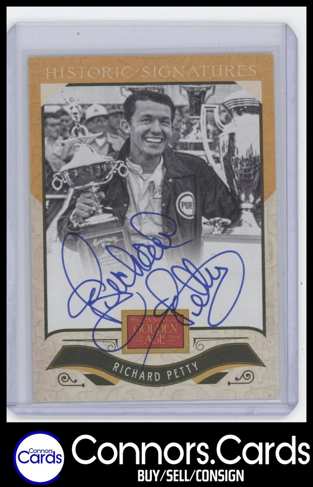 Richard Petty Auto 2012 Panini Golden Age #RP Historic Signatures SSP - Image 1 of 2