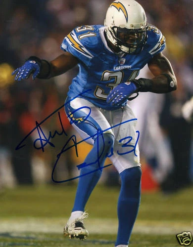 Antonio Cromartie San Diego Chargers SIGNED Photo COA!  - Image 1 of 1