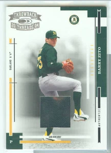 Materiales de hilos de retroceso Barry Zito SF Giants 2004 - Imagen 1 de 1