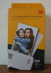 Papel fotográfico Kodak ICRG-230 30 hojas 53mmx86mm para Mini Shot 2 Camera Instant - Imagen 1 de 1