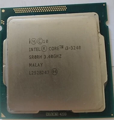 Intel Core i3-3240 3.40GHz CPU Processore  - Immagine 1 di 2