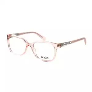 GUESS Women's Square 52mm Eyeglasses Frames Pink GU2560-072 - Picture 1 of 1