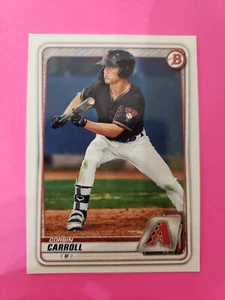 Corbin Carroll 2020 Bowman Draft BD-114 paper base , Diamondbacks , Quantity - Picture 1 of 2