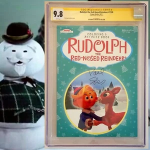 CGC 9.8 SS Rudolph the Red-Nosed Reindeer #1128 signed by Paul Soles Hermie 2011 - Picture 1 of 2