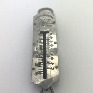 Vintage L. E. Knott Apparatus Small Hanging Scale Grams, Ounces Forschner & Sons - Picture 1 of 8