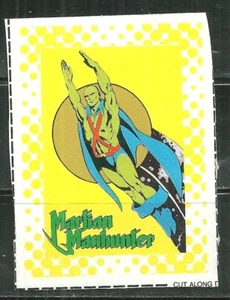 1987 DC COMICS MARTIAN MANHUNTER CUT OUT CARD #17 - Picture 1 of 2
