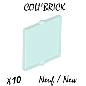 Lego 60601 - 10x Vitre Glass for window 1x2x2 - Trans L. Blue - 86209 35315 NEUF - Imagen 1 de 1