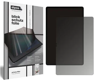 Screen Protector for Samsung Galaxy Tab S8 Plus Privacy Filter 4-Way Protection - Picture 1 of 4