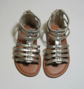 NWT, Toddler Girls Gladiator Sandal Gold, Cherokee - Picture 1 of 4