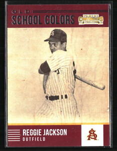 Reggie Jackson 2015 Panini Contenders Old School Colors #2 Baseball Card
