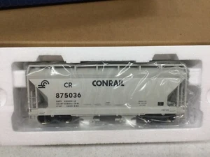 Atlas #3002093 Premier Conrail 2-Bay Centerflow Hopper 2-Rail O-Scale NEW - Picture 1 of 4