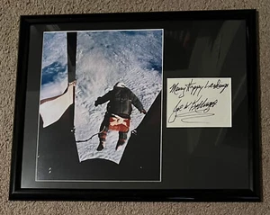 JOE KITTINGER Signed Autographed 16x20 framed with 11x14 photo & Cut Signature - Picture 1 of 3