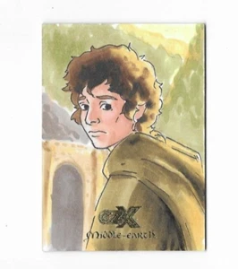 2022 Cryptozoic CZX Middle-Earth sketch card Darren Soto - Bild 1 von 2