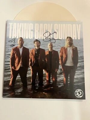 Taking Back Sunday - SIGNED vinyl - 152 (2023) - New  Album Autographed White - Image 1 of 4