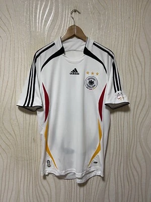Camisa Adidas 088339 ALEMANHA 2006 2008 HOME SHIRT tamanho M masculina #13 preta - Imagem 1 de 4