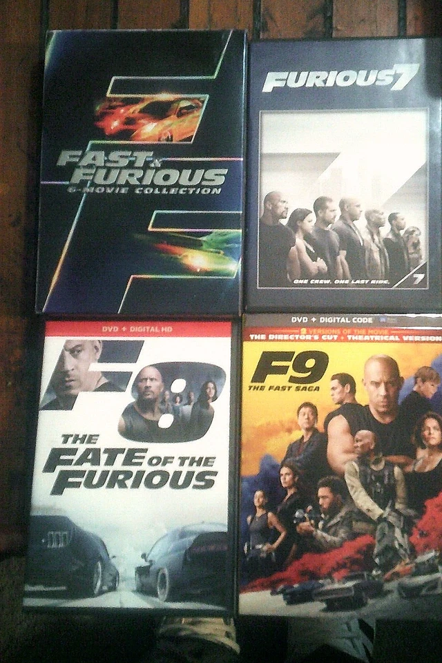 Fast & Furious 9-Movie Collection (DVD Collection) perfect - Image 1 of 1