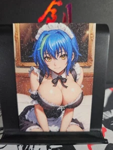 Xenovia Quarta High School DxD Art Card Glitter Anime Sexy Waifu CCG Collectible - Foto 1 di 4