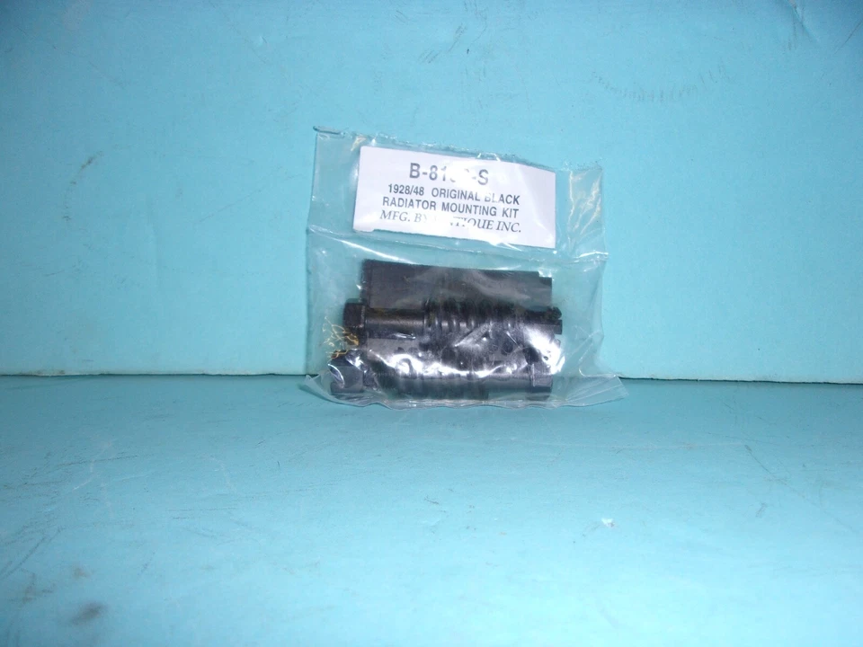 1932 1934 1935 1936 1937 1938 1939 1940 Ford Car Pickup kit de montaje del radiador negro Foto 1 de 1