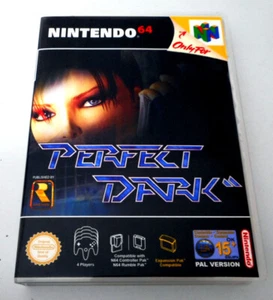 Boite de remplacement PERFECT DARK Replacement Box for NINTENDO 64 N64 - Foto 1 di 5