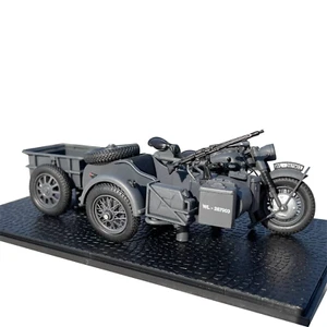 1/24 German WWII R75 Panzerfaust 30 Motorcycle Plastic Model Souvenir For Kid - Imagen 1 de 12