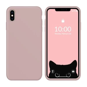 Funda Silicona para Apple iPhone Xs Max Rosa Arena - Librephonia - Imagen 1 de 7
