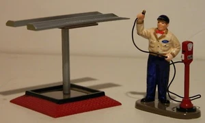 Dept 56 - Orig Snow Vill: QUALITY SERVICE AT FORD, 54970, Retired - Picture 1 of 6