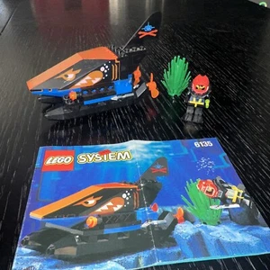 Vintage Lego Aquazone Aquasharks 6135 Spy Shark (1996): 100% Complete w/Instruct - Picture 1 of 7