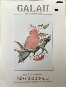 Ross Originals Cross Stitch Pattern - Galah - Picture 1 of 1