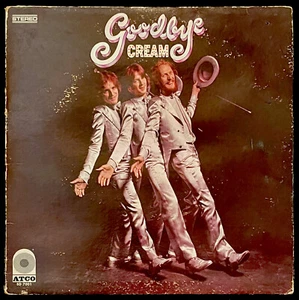 CREAM Goodbye Cream LP 1969 1st Atco SD 7001 - VG+ Vinyl Clapton Bruce Baker - Picture 1 of 5