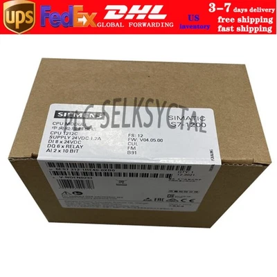 New Siemens 6ES7212-1HE40-0XB0 SIMATIC S7-1200 CPU 1212C 6ES7 212-1HE40-0XB0 - Image 1 of 2