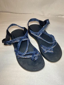 Chaco Women's Slingback Classic Hiking Sandals Blue Size: 8 US Adjustable - Picture 1 of 10