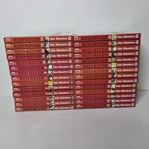 Red River Vol 1-28 Authentic English Manga Complete Set Lot Viz Mostly 1st Print - Picture 1 of 13
