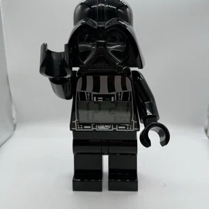 Lego Star Wars Darth Vader Mini Figure Alarm Clock 9” Light Up - Picture 1 of 13