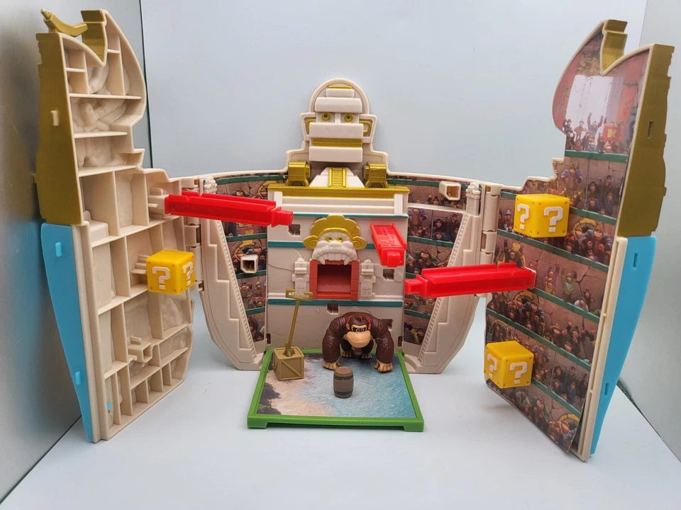 Nintendo Super mario Bros Movie Mini Donkey Kong Statium Playset With Figure - Image 1 of 4