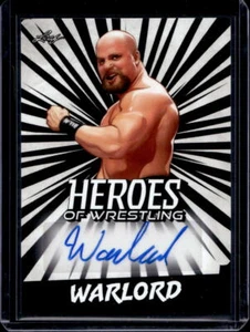 Warlord WWE WWF WCW Auto 2023 Leaf Heroes of Wrestling Autogramm - Bild 1 von 2