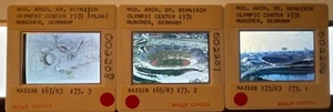 Behnisch: 1972 Munchen Olympic Center. German Architecture 3 35mm Art Slides - Picture 1 of 4