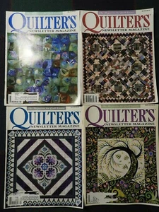 Lot of 4 - Quilter's Newsletter Magazine - 1997 - Mar. Apr. May June - VG - Picture 1 of 1