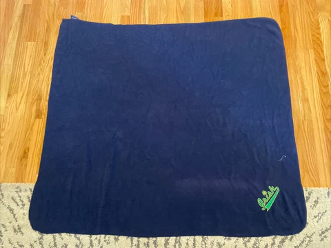 Notre Dame Fighting Irish Fleece Throw Blanket, 53” X 48” Irish Cover