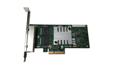 HP NC365T Quad Port Gigabit Network Adapter Full Height Bracket 593720-001 - Image 1 of 4